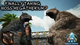 Taming Boss Megatherium!?  [The Island Ep13]