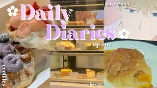 daily diaries vol 1. project sekai, manga reading, lots and lots of food 🍰