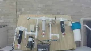 How to Filter and Purify Rainwater - New and Improved Filtration Board Overview