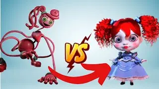 Mommy Long legs Vs Poppy Doll  || Poppy playtime animation.