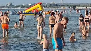 #АНАПА ТО ЖАРА, ТО ЛИВНИ. ЦЕНТРАЛЬНЫЙ ПЛЯЖ И ДЕТСКИЙ ПАРК.