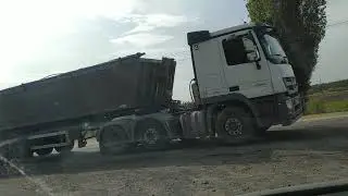 ШОК !!! Что бывает если перегрузить зерновоз .