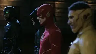Flash,Arrow,Spartan And Kid Flash Vs Bloodwork | The Flash 9x09