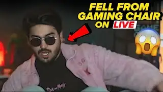 Joker Fell From Chair On Live Stream!😳😱