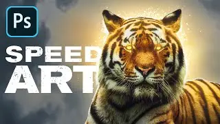Epic Tiger – Photoshop Speed Art
