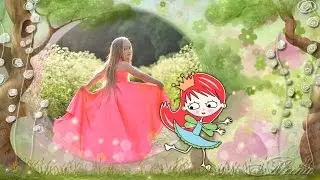 Погода была ужасная  Принцесса была прекрасная Princess Proshow Produсer Template Projeto
