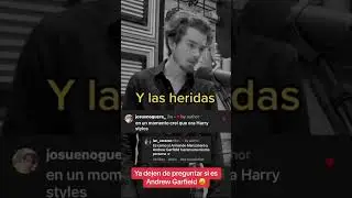 Creo que se parece mas a Harry Styles…🤔#rebeldes #cabellosrebeldes #harrystyles #andrewgarfield