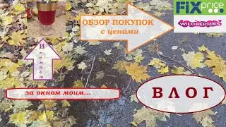 ПОКУПКИ Фикс Прайс, Wildberries.За окном и ... компот