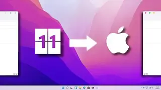 Make Windows 11 look like MacOS || MacOS Theme For Windows 11 || Windows 11 more like MacOS
