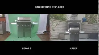 Green Screen Removal - Background Replacement - (VFX Before/After) - Adobe After Effects
