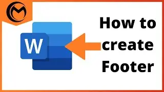 How to add a Footer in Microsoft Word (Text, Picture, Page Numbers)