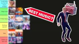 Ranking ALL Fortnite Battle Pass Theme Music (Tier List)