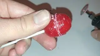 Opening a Charms Blow Pop... With a Dremel? [ASMR]