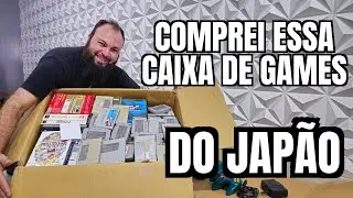 Comprei essa Caixa de games do Japão