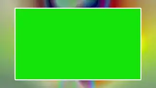PICTURE FRAME  GREEN SCREEN EFFECT 1035