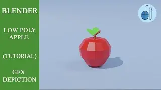 Low Poly Apple for Beginner | Blender