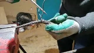 Огон на стальном 6ти прядном тросе
