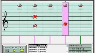 Halloween II Theme on Mario Paint