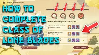Clash of The Lone Blade Guide Genshin Impact Hues of the Violet Garden