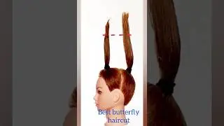 How to cut butterfly haircut/ Easy cut