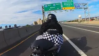 ZX-6R | Typical Ride Through Queens, NYC