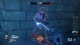 Quake Champions 40 out of 50 kill 5991 dmg no powerup Anarki TDM 4v4 Bots