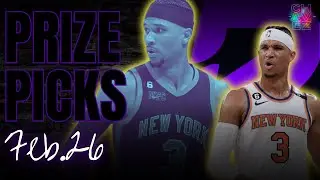 NBA PRIZEPICKS TODAY 2.26.24 | 4️⃣ EARLY PICKS #nbaprizepicks