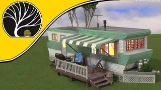 Grillin’ & Chillin’ Trailer – N, HO, O Scale | Built-&-Ready® | Woodland Scenics | Model Scenery
