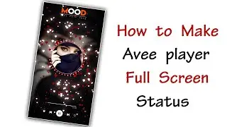 New Avee player Template Tamil Tutorial | Avee player Editing in Tamil | 7s Tamizha