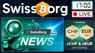 💚 En direct #SwissBorg Mania 🇫🇷 : Stablecoin $CHF, nouvelle Thématique, News