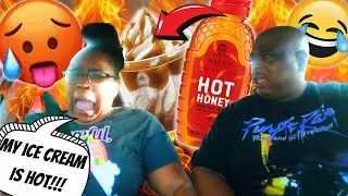 Putting THE WORLDS HOTTEST HONEY In My HANGRY Fiancee ICE CREAM SUNDAE PRANK! *HILARIOUS REACTION*