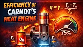 Carnot's Heat Engine  ‖ Efficiency ‖ Thermodynamics