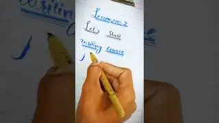 English writing course for beginners lesson 2_how to write 604,605 markle
