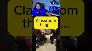 Classroom things! #reaction #shorts #funny