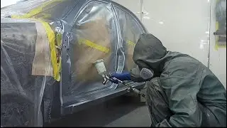 Как умею так и покрасил! Daewoo Lanos  покрасил пока кузов.
