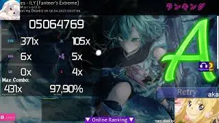 GODMODE ON REALLY HARD STREAMS! | Daily osu! Moments!
