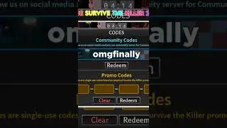 Code Survive The Killer 2022 In Roblox