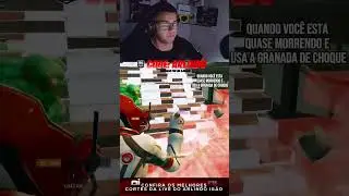 A MAIOR FUGA DA HISTORIA ESTA NO FORNITE E SUA GRANADA DE CHOQUE  #arlindoigao #fortnite #viral