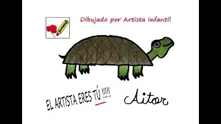 Como Dibujar una Tortuga