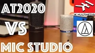 Affordable Condenser Microphones: iRig Mic Studio VS AT2020