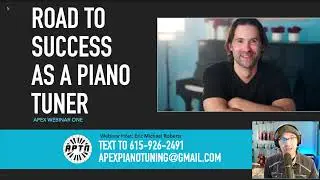 My Road to Success as a Piano Tuner