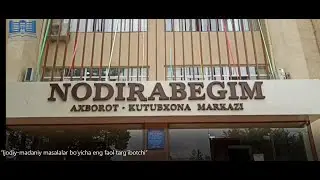“Ijodiy madaniy masalalar bo‘yicha eng faol targ‘ibotchi”