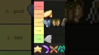 Terraria Wings Tier List! 