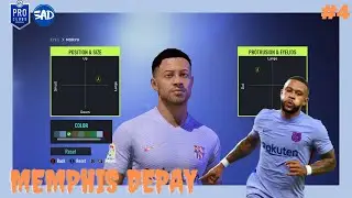 FIFA 22| Create Memphis Depay Pro Clubs Look alike | fc barcelona | PC