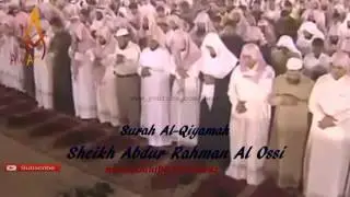 Beautiful Quran Recitation Really  Soft - Surah Al Qiyamah by Sheikh Abdur Rahman Al Ossi