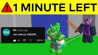 One Hour To Beat Every Challenge (Roblox Bedwars)