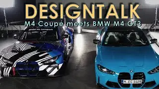 Design talk - M4 Coupé meets BMW M4 GT3