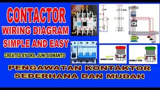 TUTORIAL PEMASANGAN KONTAKTOR PALING SEDERHANA