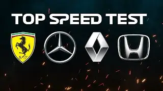 F1 2020 Top speed test | 1.04 Update