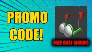[NEW PROMOCODE] How to get the GOLF SHADES [August 2021] | Roblox